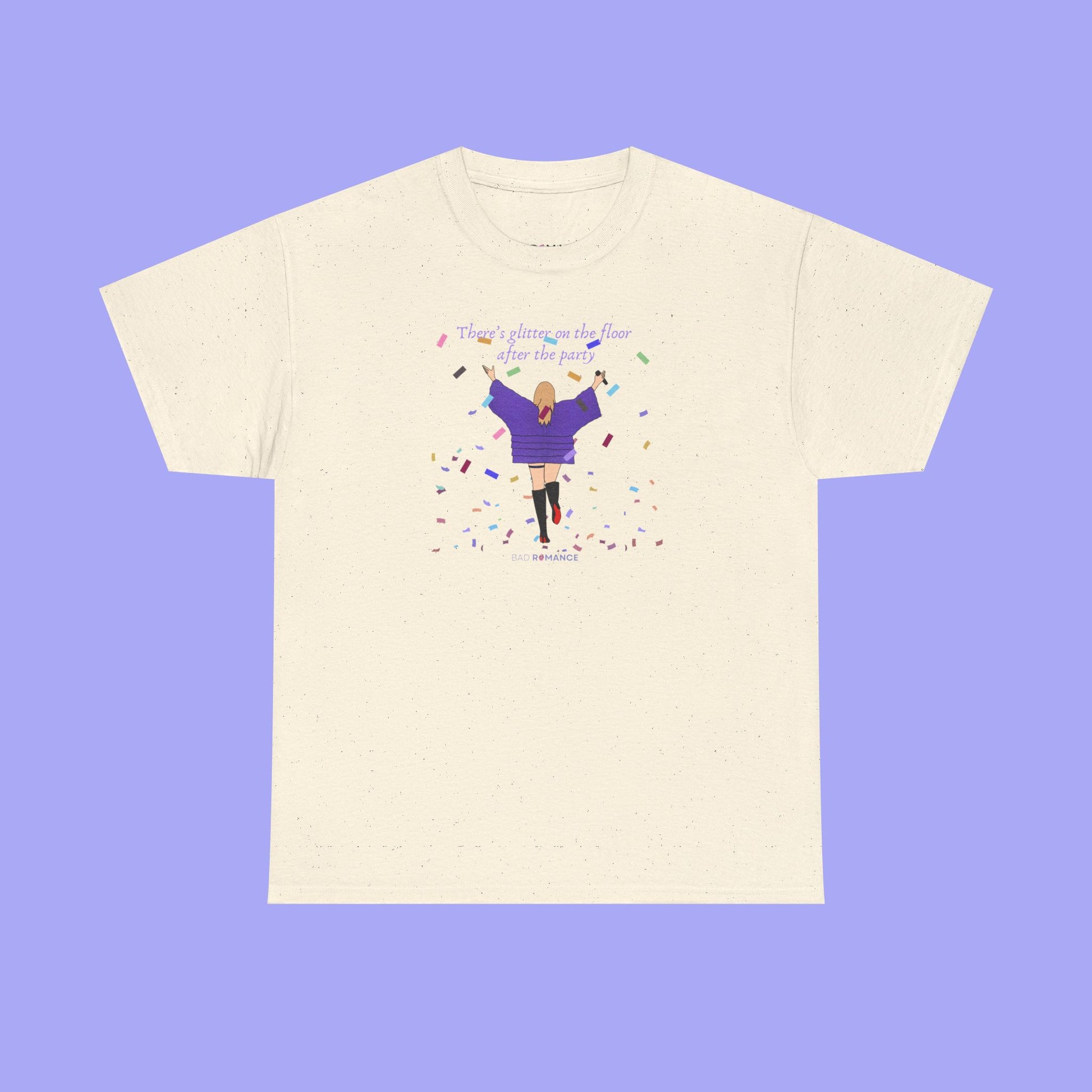 Glitter On The Floor After The Party