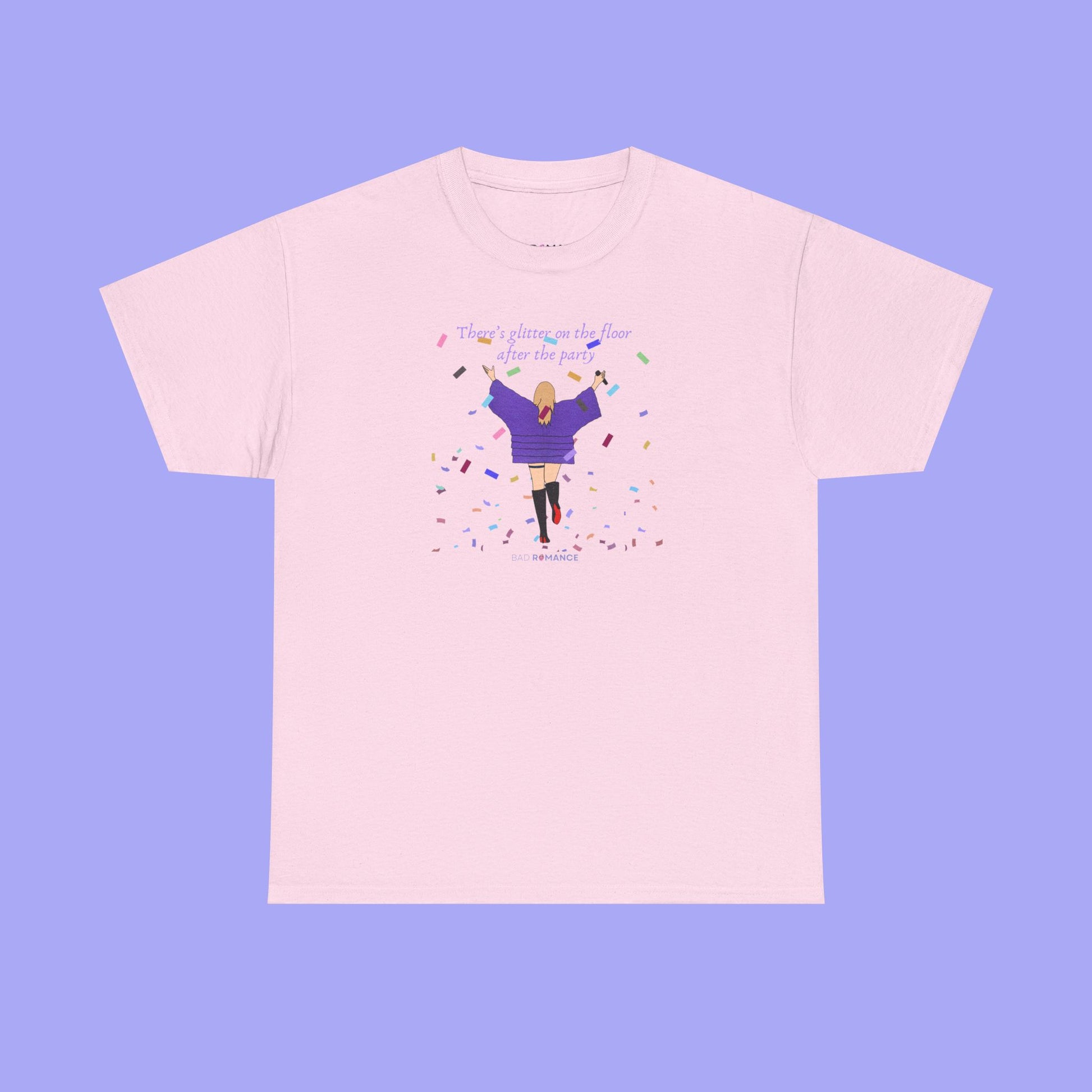 Glitter On The Floor After The Party