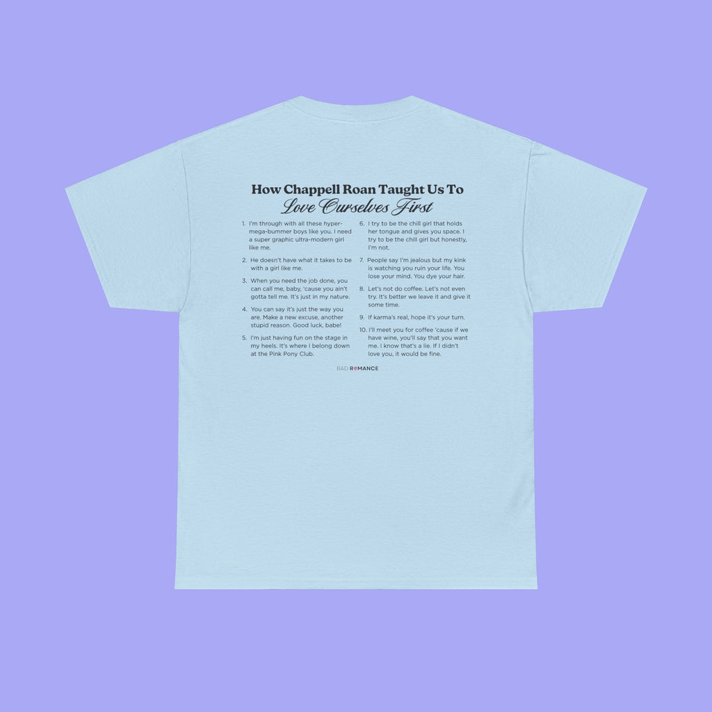 How Chappell Taught Us To Love Ourselves First