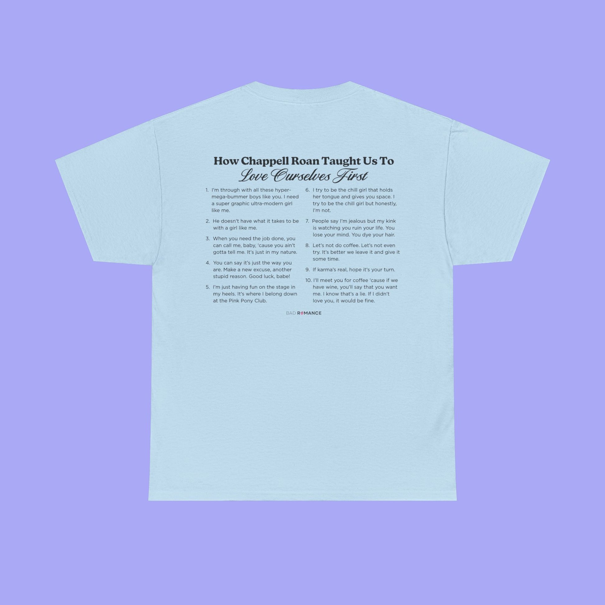 How Chappell Taught Us To Love Ourselves First