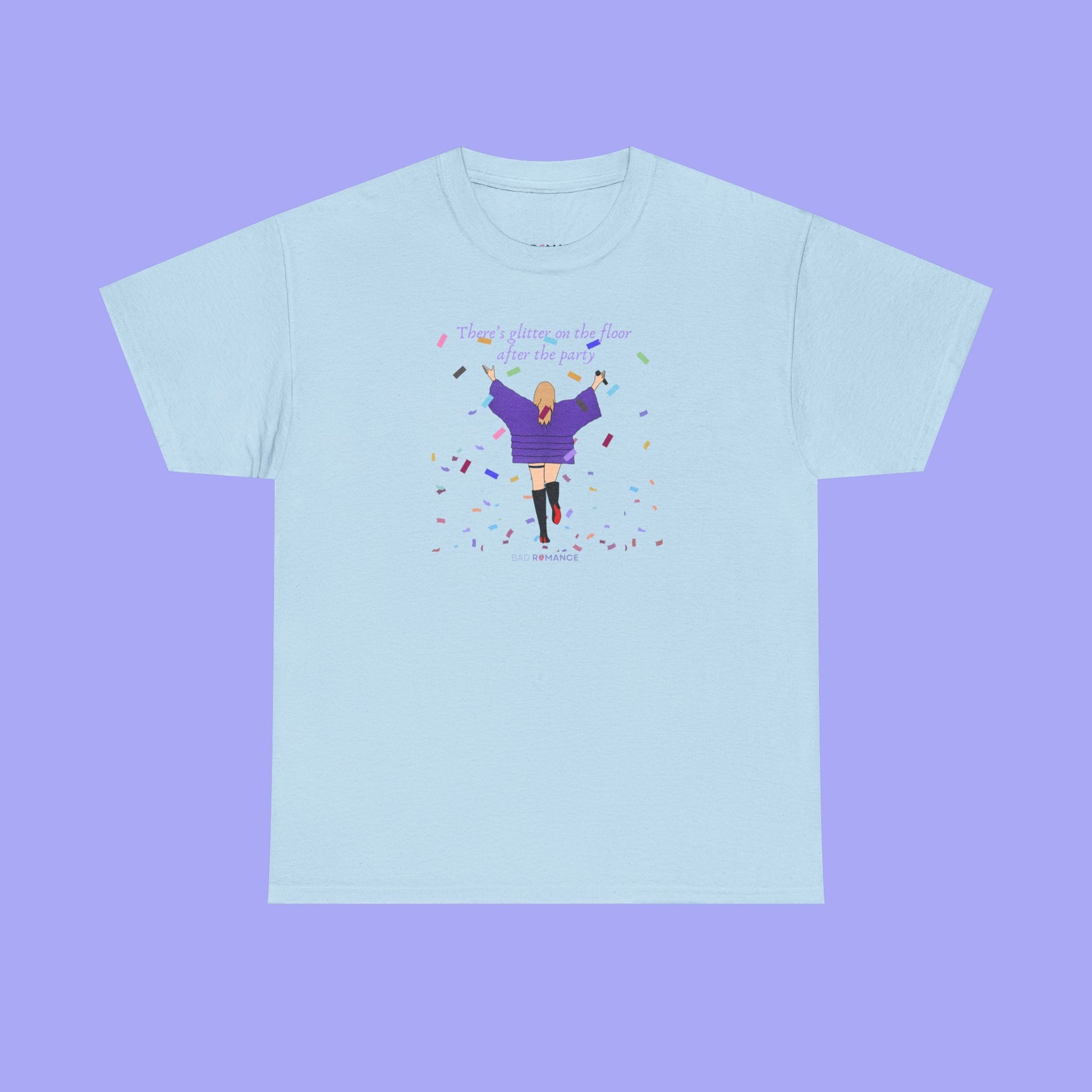 Glitter On The Floor After The Party