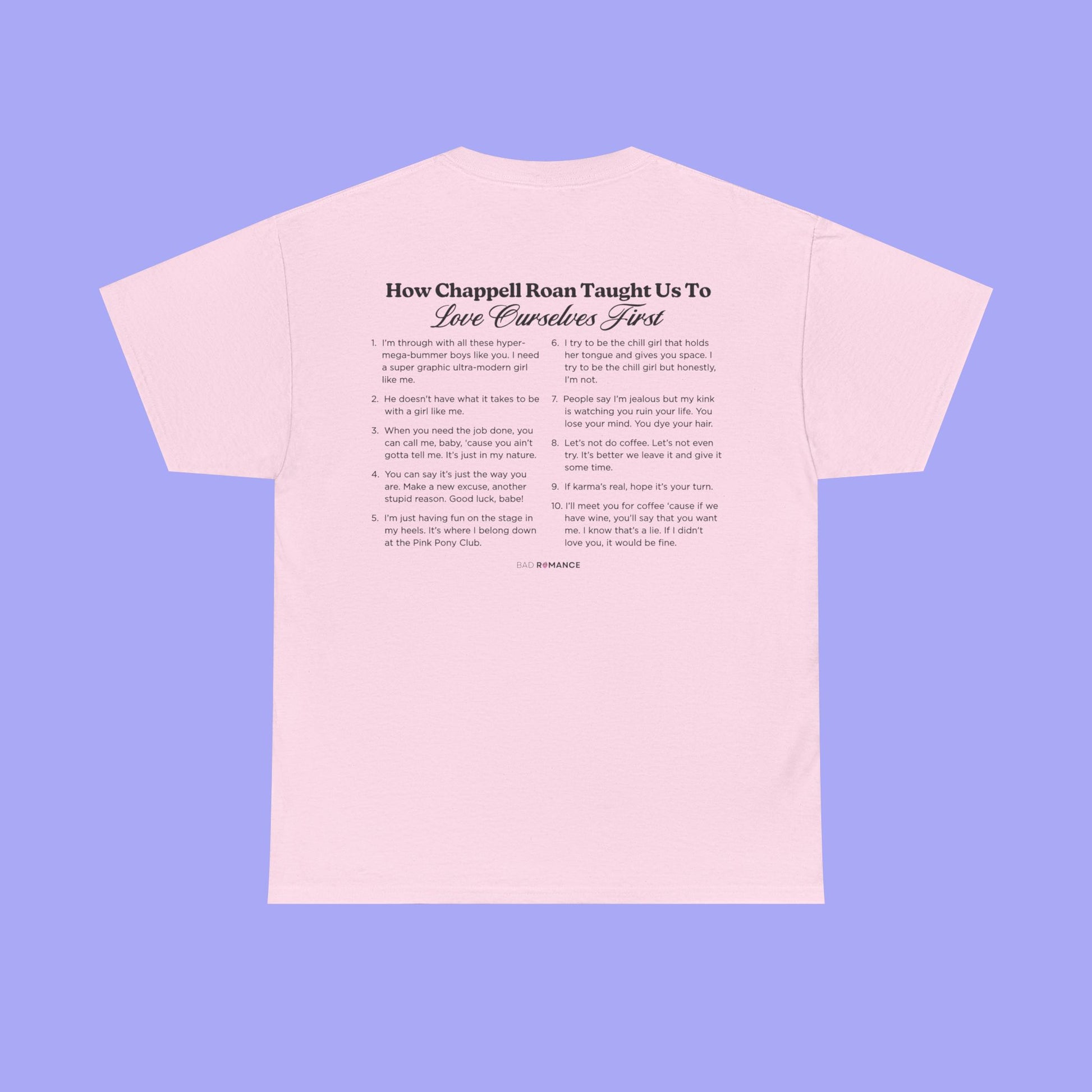 How Chappell Taught Us To Love Ourselves First