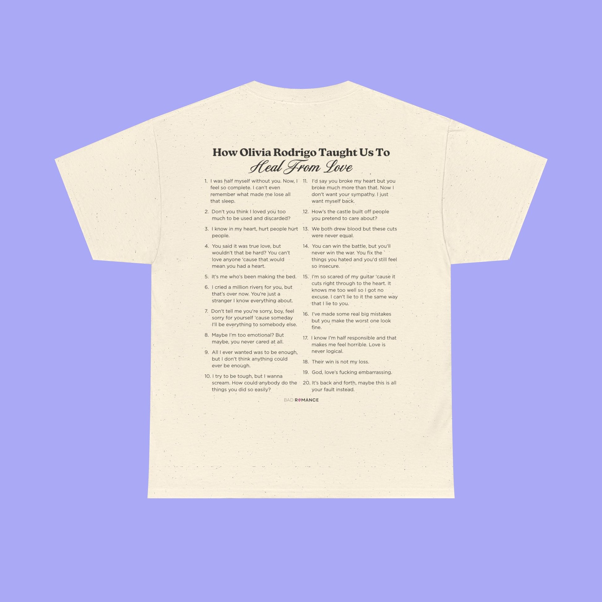 How Olivia Taught Us To Heal From Love