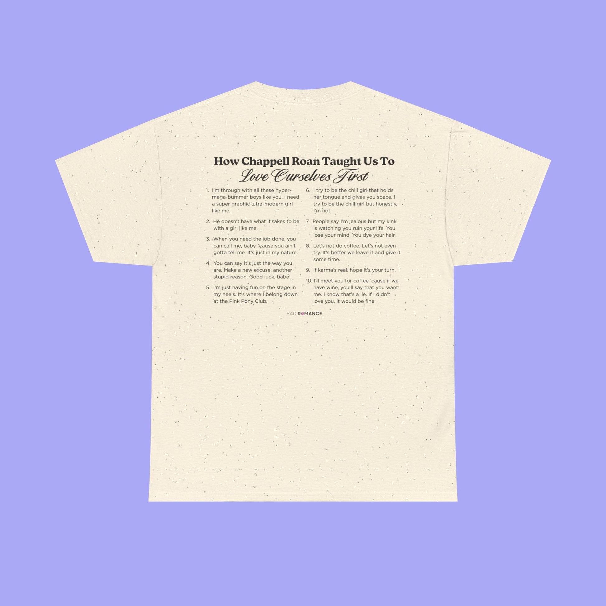 How Chappell Taught Us To Love Ourselves First